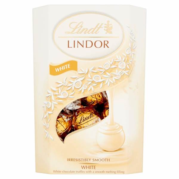 Lindt Lindor-White Chocolate Truffles Imported